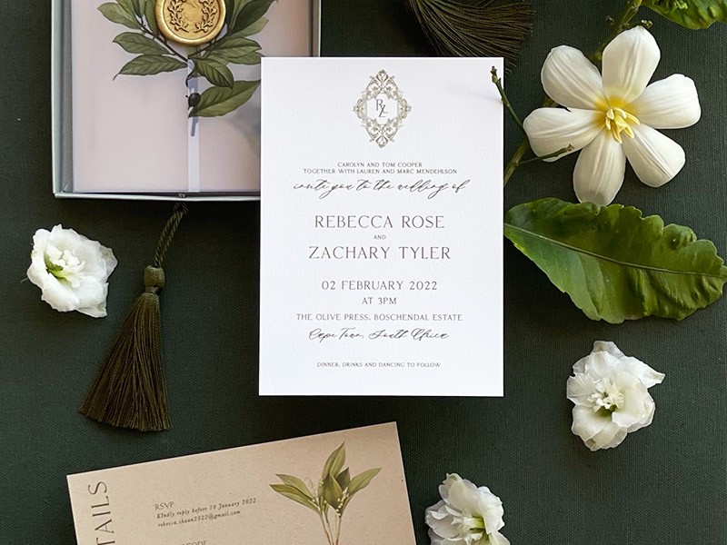 Wildest Dreams invitation