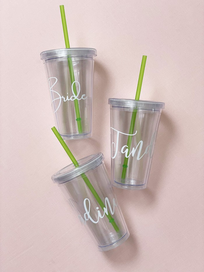 Branded name sippie cups