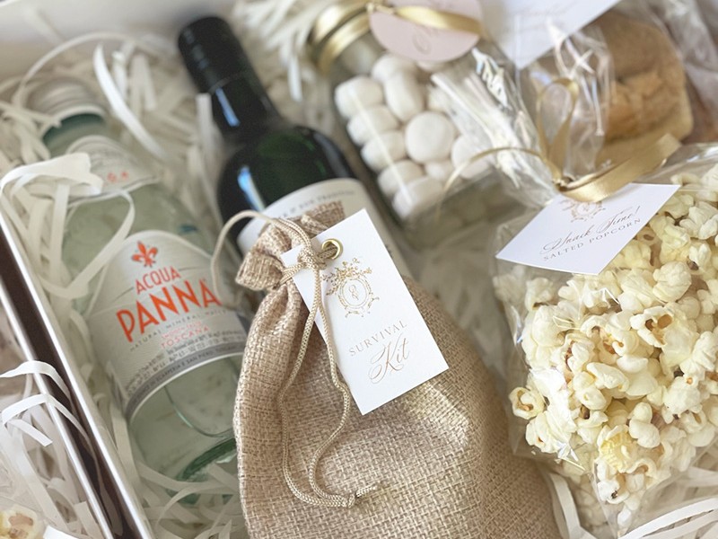 Oldouz and Yaw welcome gifts for guests 4