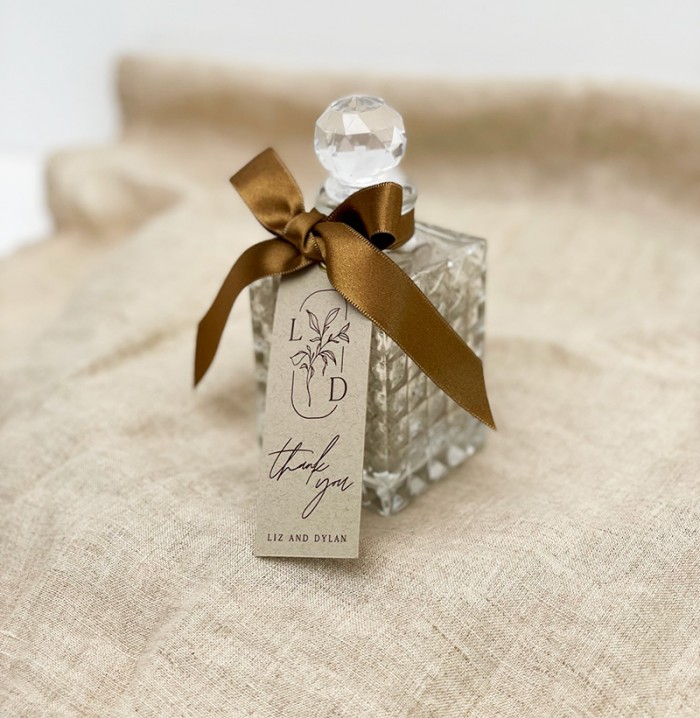 Bath salt gift favours 2