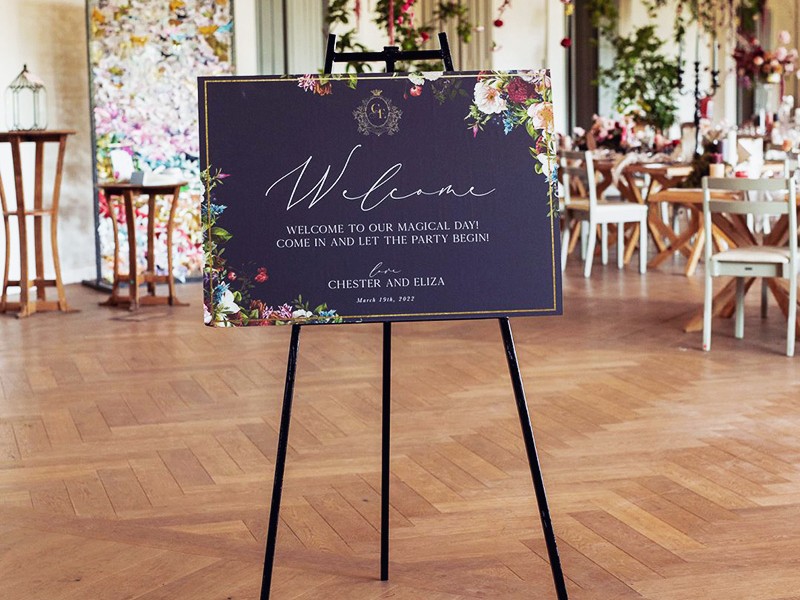 Chester-Eliza- welcome board