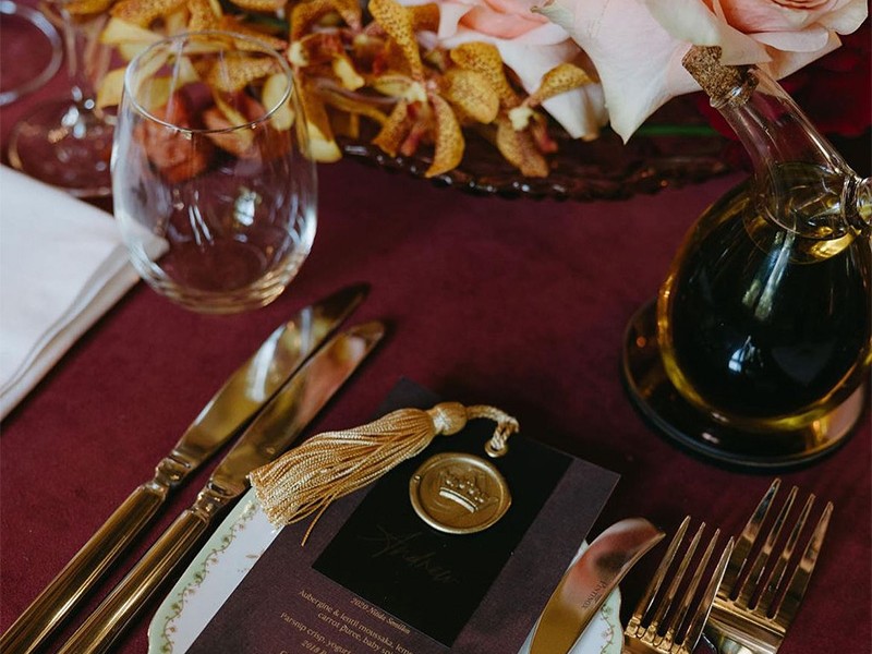 Eileen and Mikhael menus