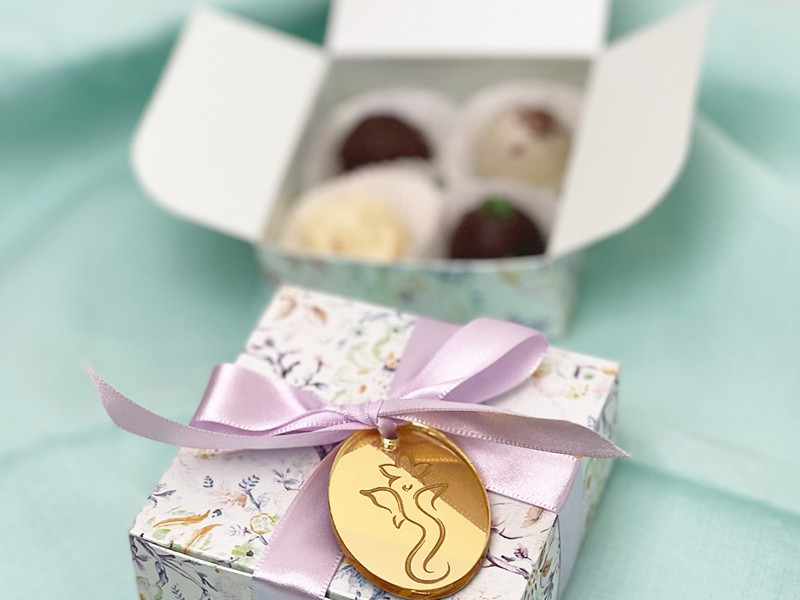 Ganesha chocolate truffle box