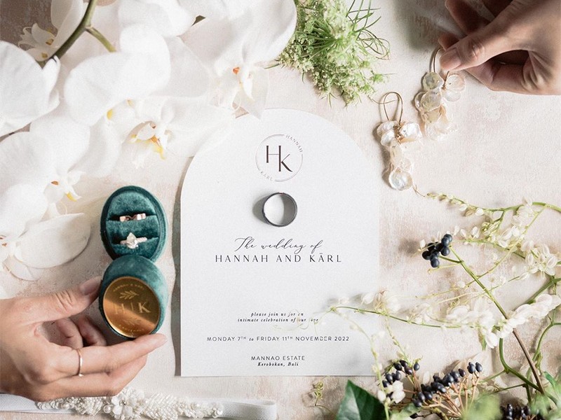 Hannah and Karl invitations