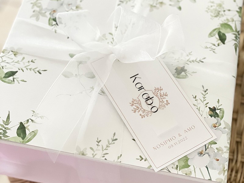 Nosipho and Amo bridesmaids gift box