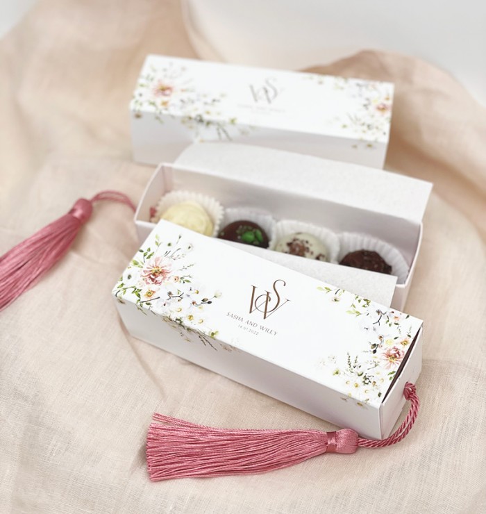 Personalised chocolate truffle boxes 2