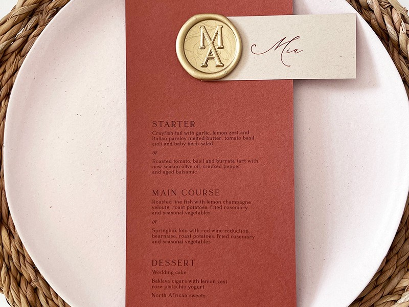 Mia and Anouars menus