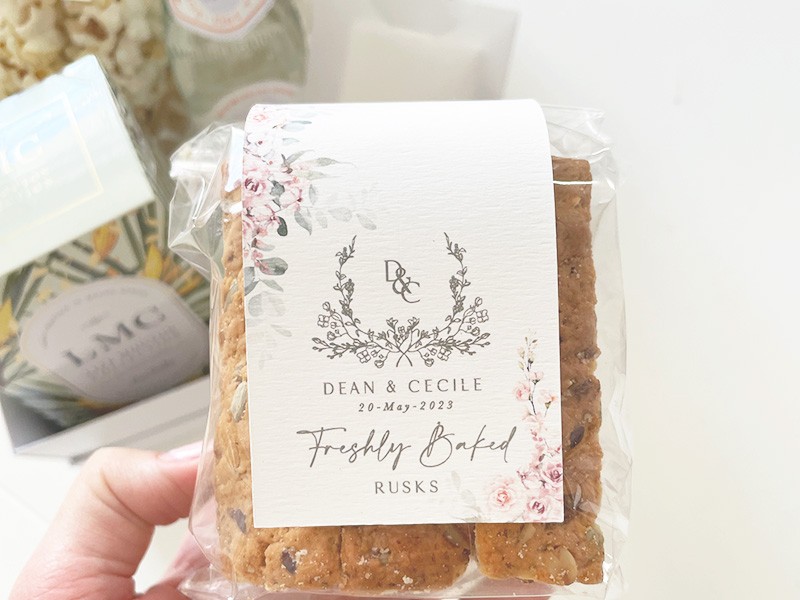 Cecile and Dean wedding welcome boxes 2