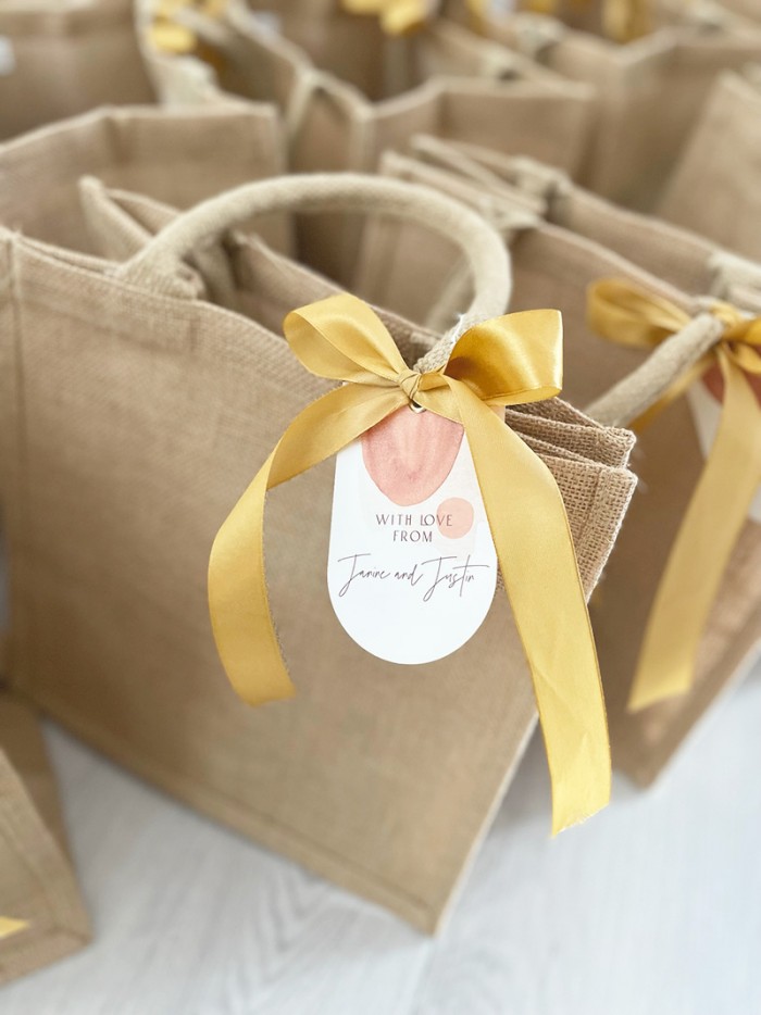 Janine and Justin wedding welcome bags 4