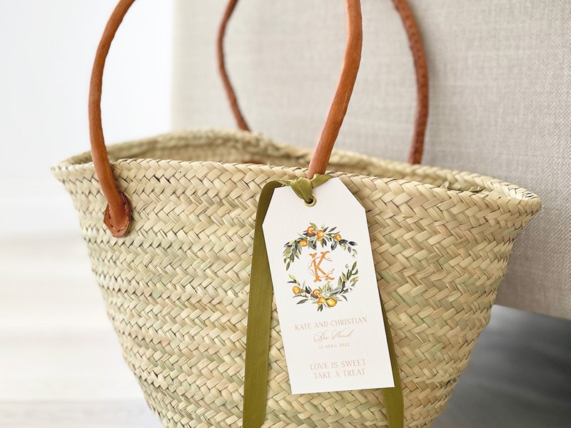 African Countryside basket