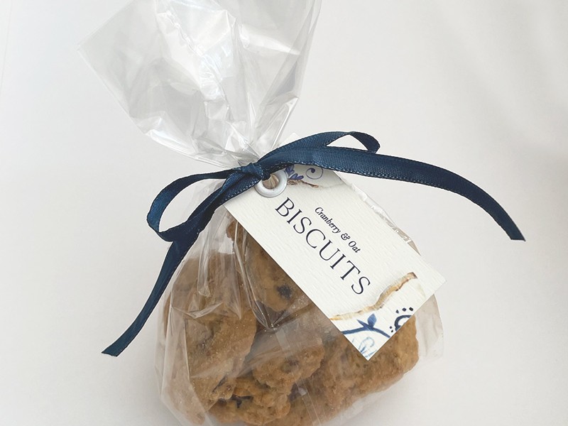 Cranberry and Oat Harvest biscuits