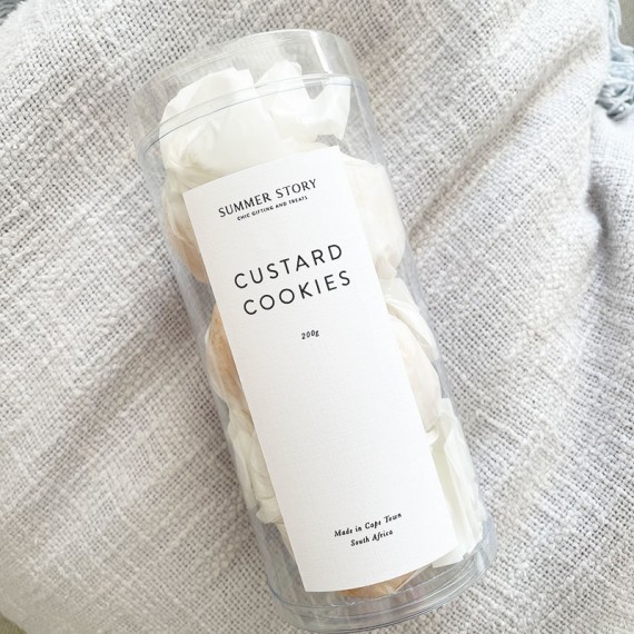 Custard cookies