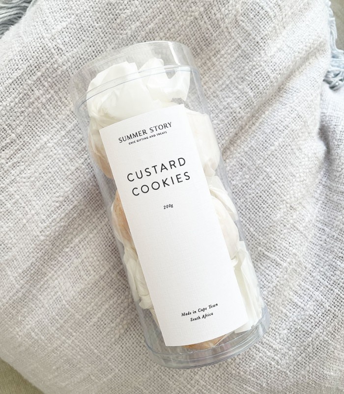 Custard cookies