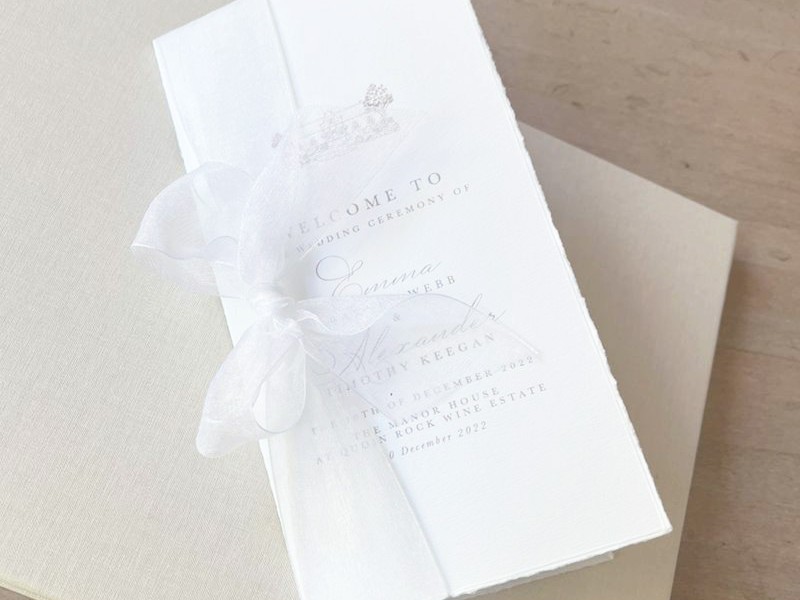 Emma and Alexander program booklet