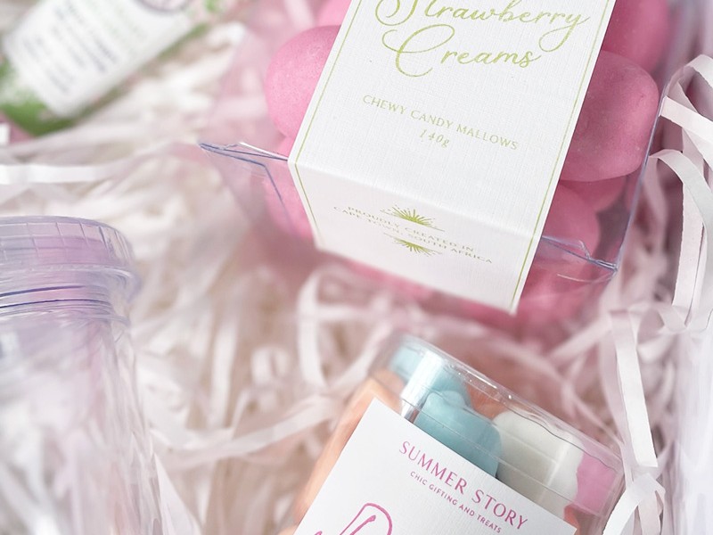 Strawberry Cream Chewy Sweets