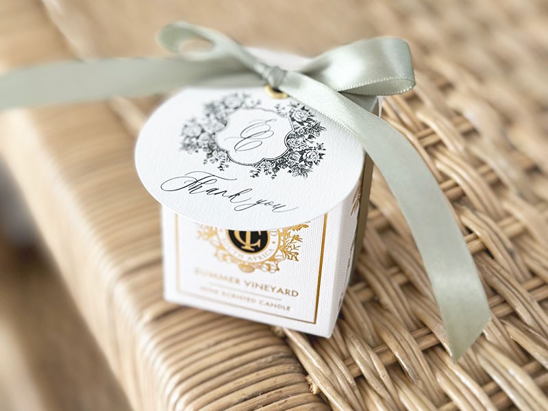 Summer Vineyard candle gift