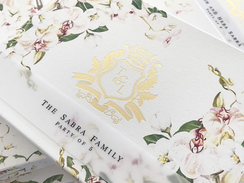 T and L boxed invitations