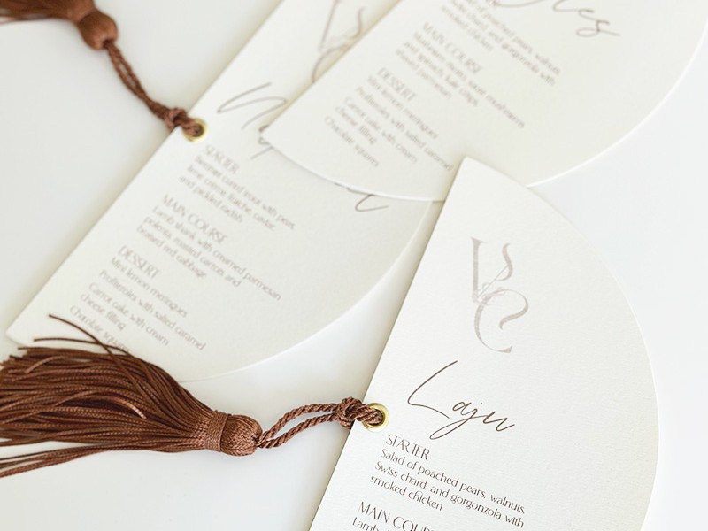 Vanessa and Chuka half moon menu