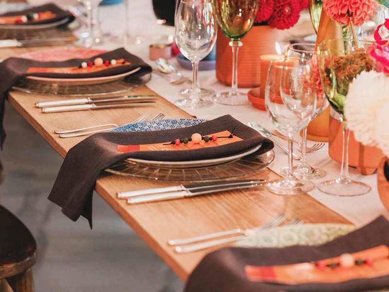 Arsema and Nyasha traditional wedding menus