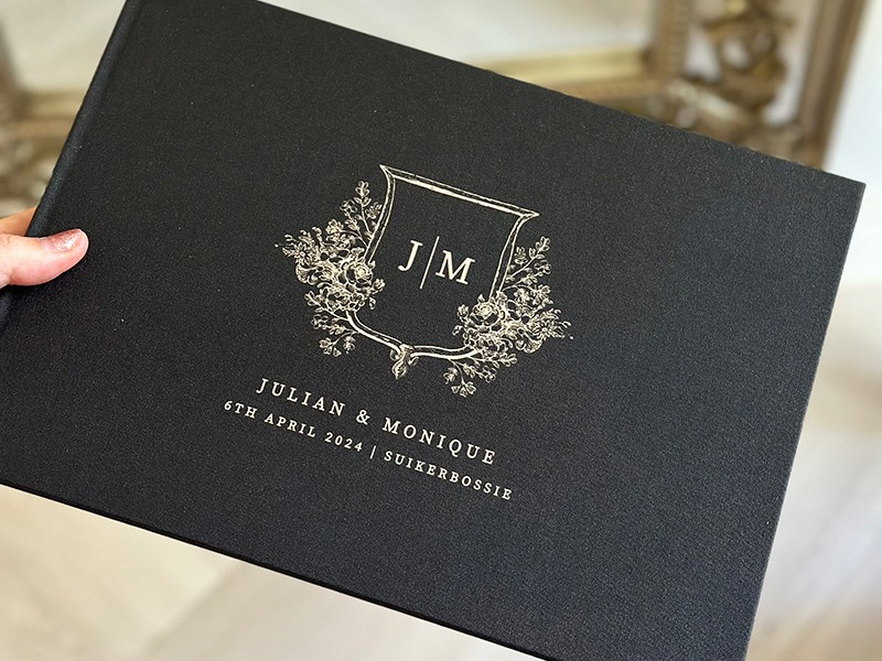 Monique and Julian guest book