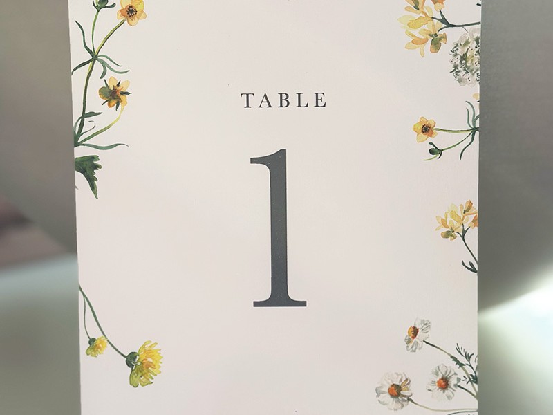 Priyanka and Tom table number