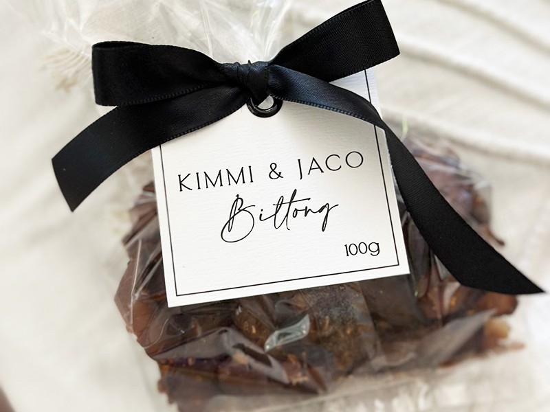 Kimmi & Jaco biltong bag