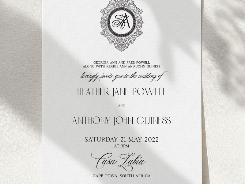 Digital Invitation template 2