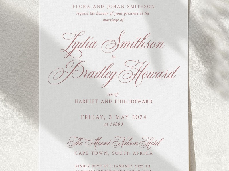 Digital invitation template 13
