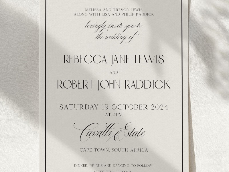 Digital invitation template 3