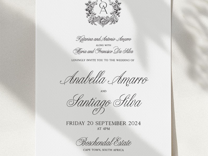 Digital invitation template 4