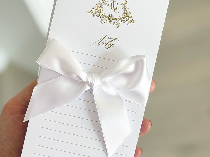 Personal stationery note pads