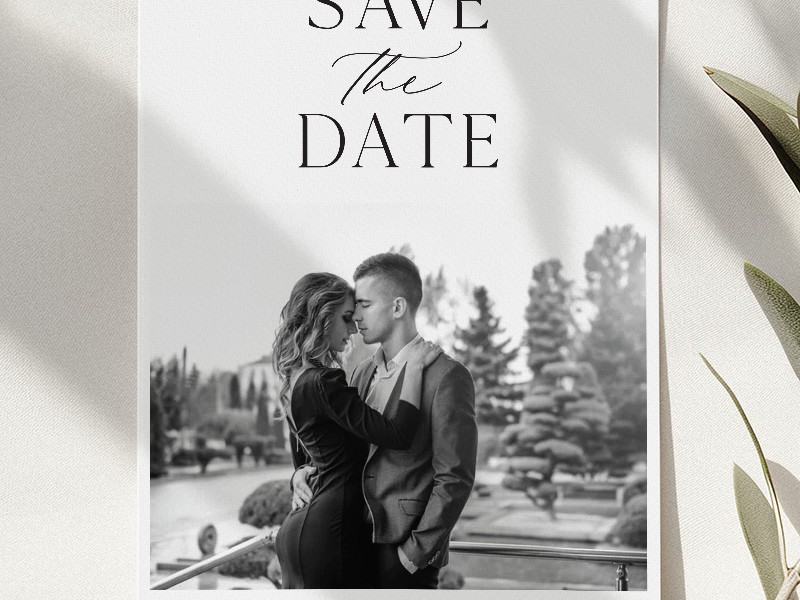 Save the date template 13