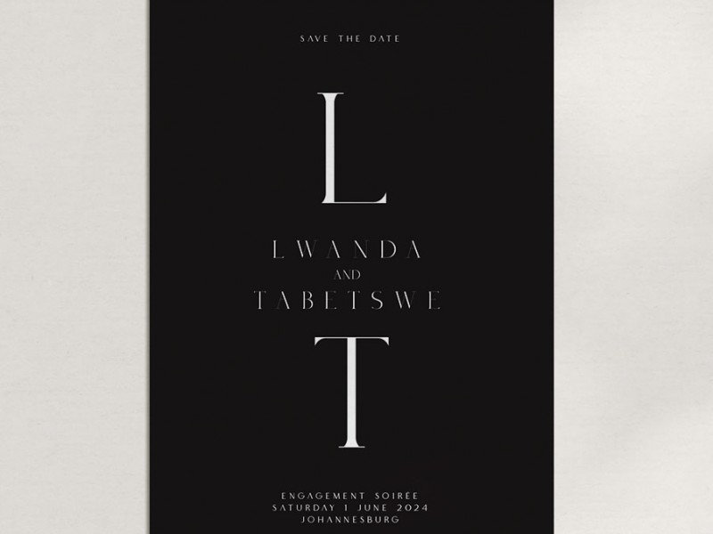 Save the date template 5