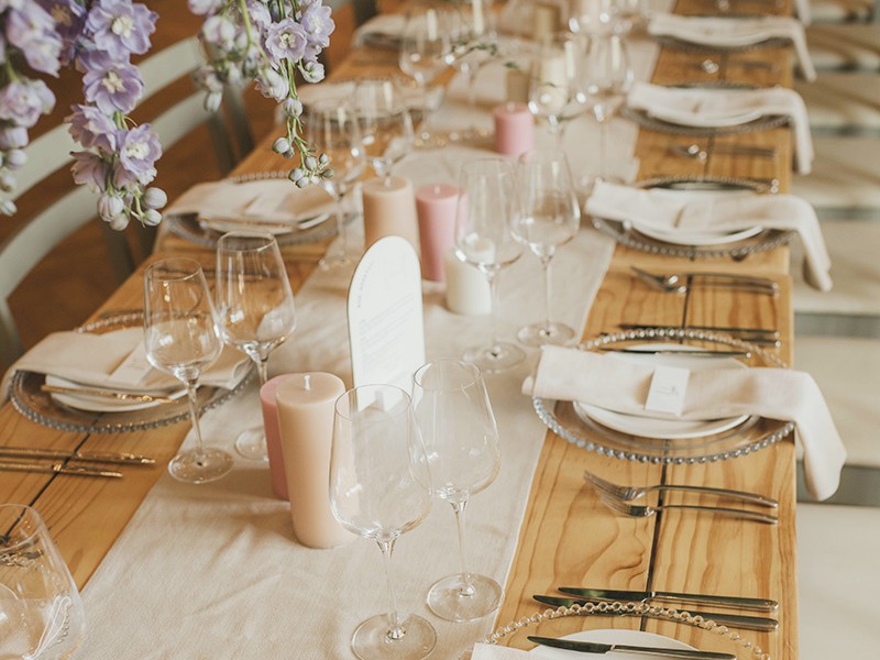 Georgia and Rissel guest name tags