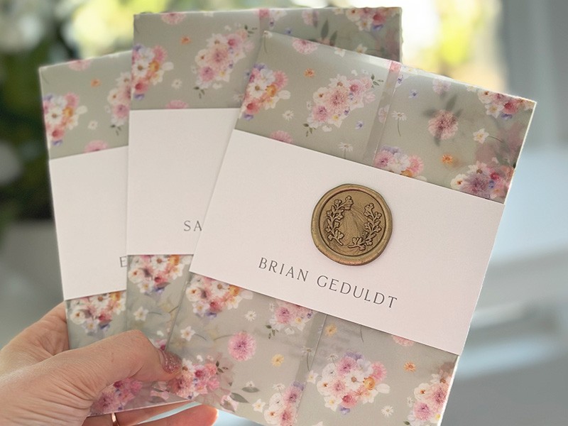 Shahrzad and Lance menus