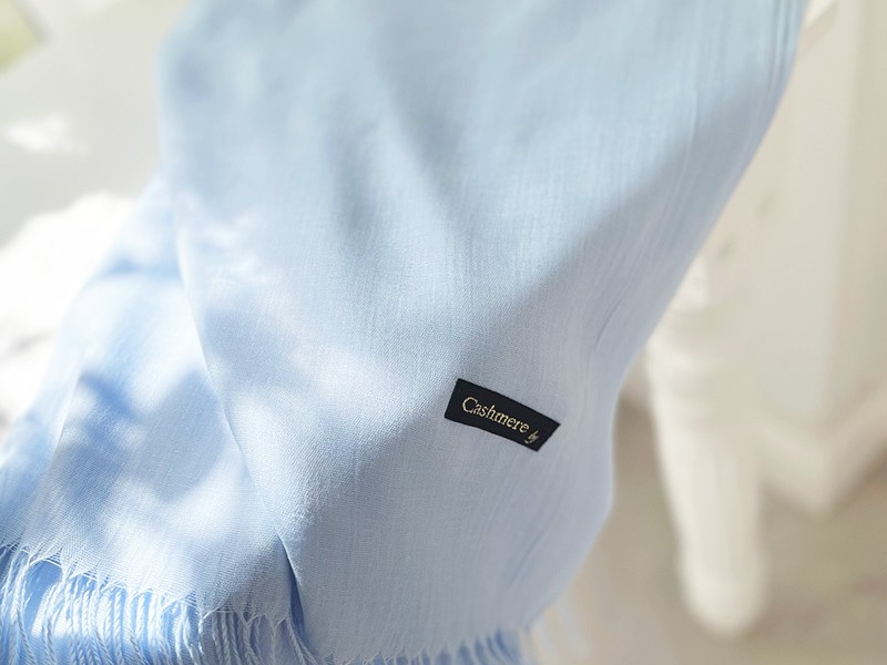 Powder blue pashmina