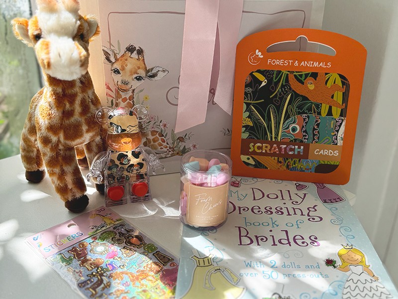 Safari themed kids wedding activity pack