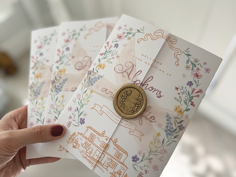 Sofie and Alphons Welcome Notes