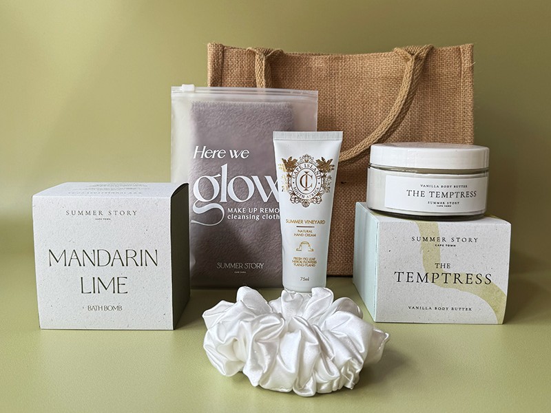 Greenhouse Glow gift basket